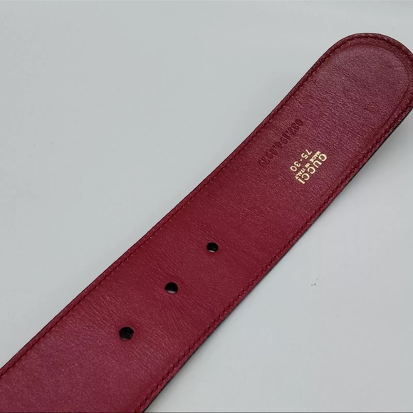 Gucci Belt Bordeaux—-BEAUTIFUL!! AUTHENTIC!! - Picture 7 of 10